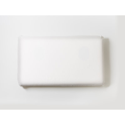 Coussin en latex biologique standard blanc alpin