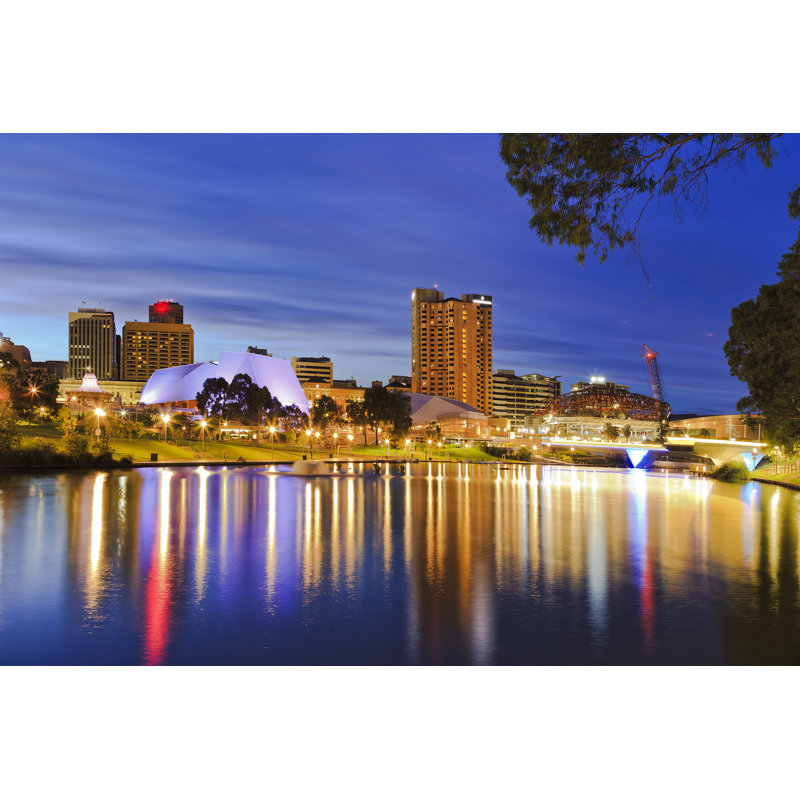 ADE River Sunrise - Wrapped Canvas Print, 20cm H x 30cm W