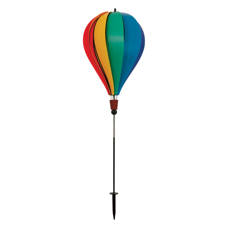 Ballon à air chaud 10 panneaux Rainbow, Arc-en-ciel multi