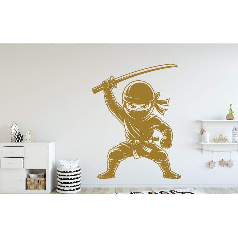 Adhésif décoratif Ninja, H 22 po x l 17 po, Rose pastel