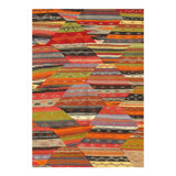 Ruo Hand Woven Cotton and Wool Area Rug