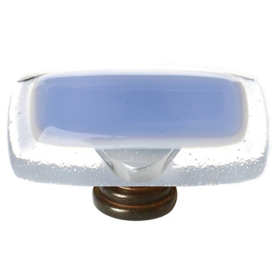 Reflective Rectangular Cabinet Knob