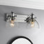 Éclairage pour meuble-lavabo à 2 lumières Bales-1878743714-1878743741