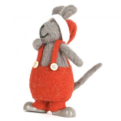 Figurine feutre mouse