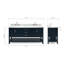 Magnolia Bath Vanity Rectangular Basin S073DCWRV-61345997