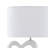 Link White Ceramic Table Lamp