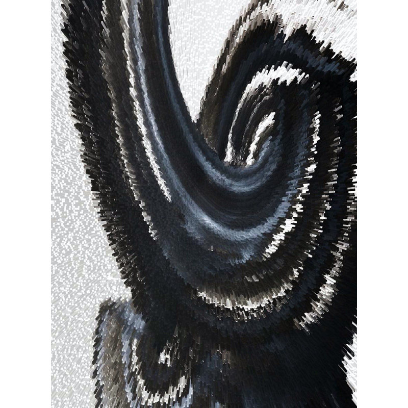 Hertz II - reproduction d'art sur toile, H 24 po x l 20 po x P 1 po, Unframed
