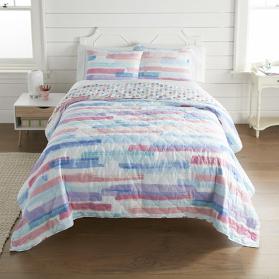 Your Lifestyle by Donna Sharp Smoothie 3PC Queen Abstract Quilt Set