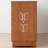 Cherry Wood 9-Drawer Chest with Solid Wood Storage