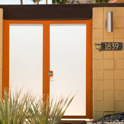 Frank Lloyd Wright, plaque moderne abstraite cubique, 1 ligne standard