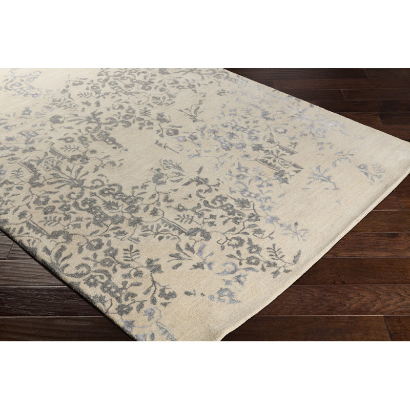 Boushra Floral Indoor Rug, Rectangle 5' x 8'