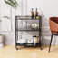 Wood Bar Cart