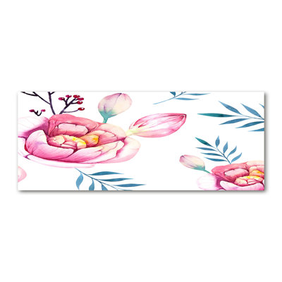 Floral Pattern - Wrapped Canvas Print