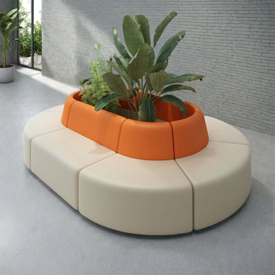 Modern simple business reception sofa