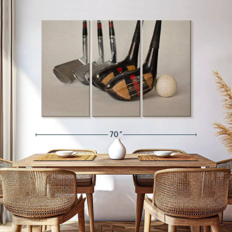  «Vintage Golf Putters, H 20 po x l 33 po