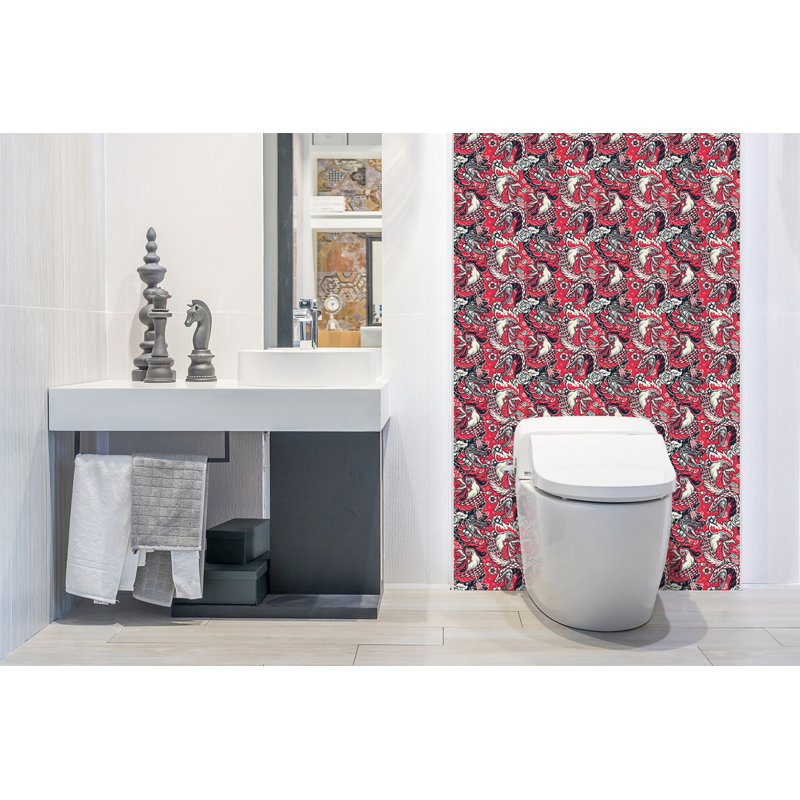 Wall Stickers Self Adhesive Vinyl Splashback 39,37x19,68 Inch Wall Tiles Tile Peel and Stick Sticker