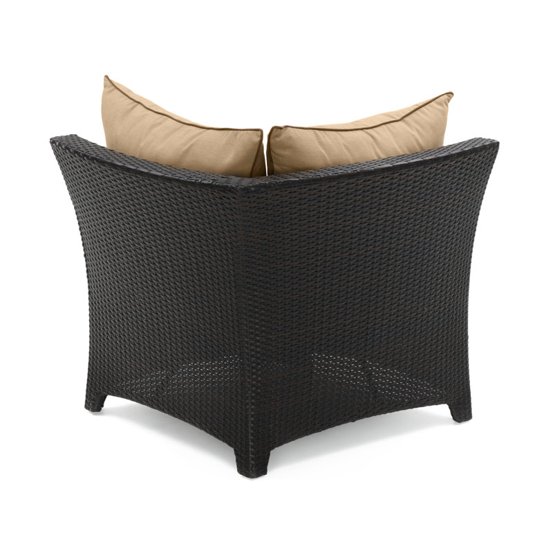 Deco 6 Piece Setting Group with Cushions, Canvas Heather Beige Sunbrella® Canvas