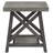 Isakson Trestle End Table with Storage Shelf -2125478890