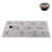 60 in. x 36 in. Alcove Acrylic Shower Base in Glossy Black With Left Drain, Drain Included-115223881