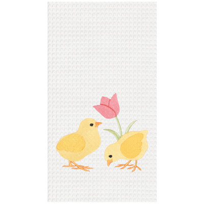Chicks & Tulip Towel