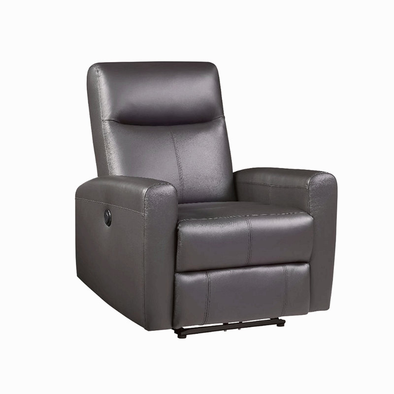 Top Grain Leather Upholstered Power Motion Reclining