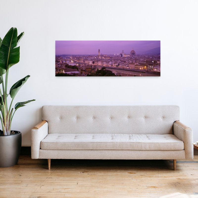 «Twilight», Florence, Italie, architecture contemporaine, art mural urbain, H 48 po x l 16 po