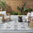 Nourison Essentials Ivory/Blue Indoor/Outdoor Area Rug-364573113