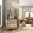 Demetri Metal Rectangle Wall Mirror-669981042