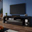 RGB Color Changing Light Mood TV Cabinet with Flip-Down Door-822325329-821569676