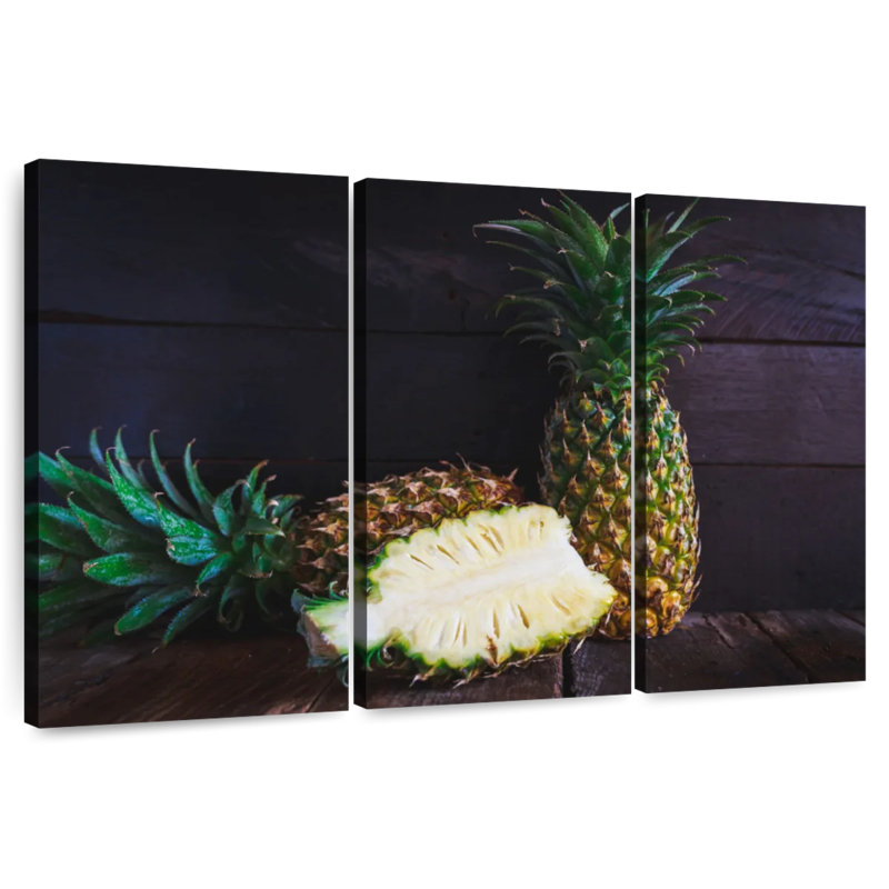 Yarlin Delicious Pineapple, 32" H x 50" W