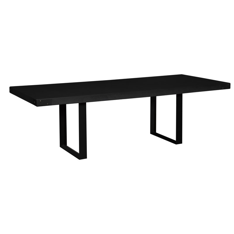 Table de salle à manger Industrial, L 40 po x L 96 po