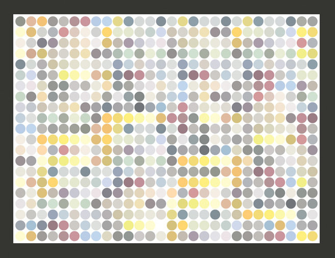 Coloured Polka Dots 1.54m x 200cm Wallpaper, 300 cm x 231 cm