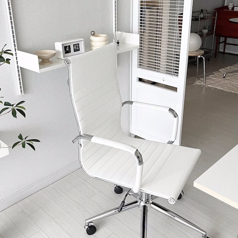 Fauteuil de conférence Kranz, Blanc, 24"