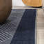 Tapis bleu marine / gris Braylyn-1076430637