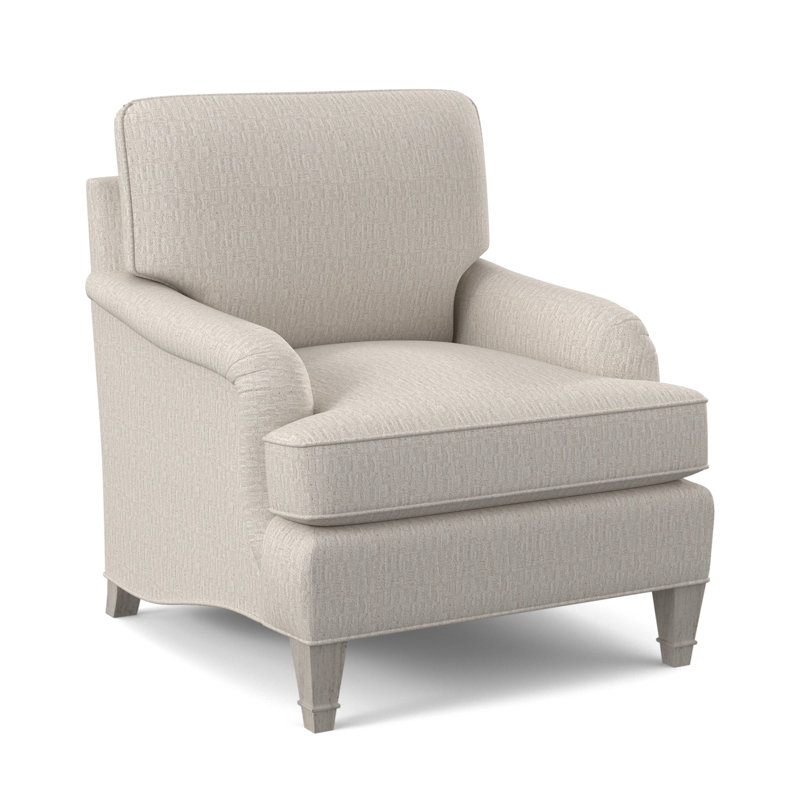 Fauteuil Everton, Bisque, Lin ensoleillé