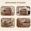 Fauteuil d'appoint 40 po en similicuir avec garniture cloutée 40 po-106863476