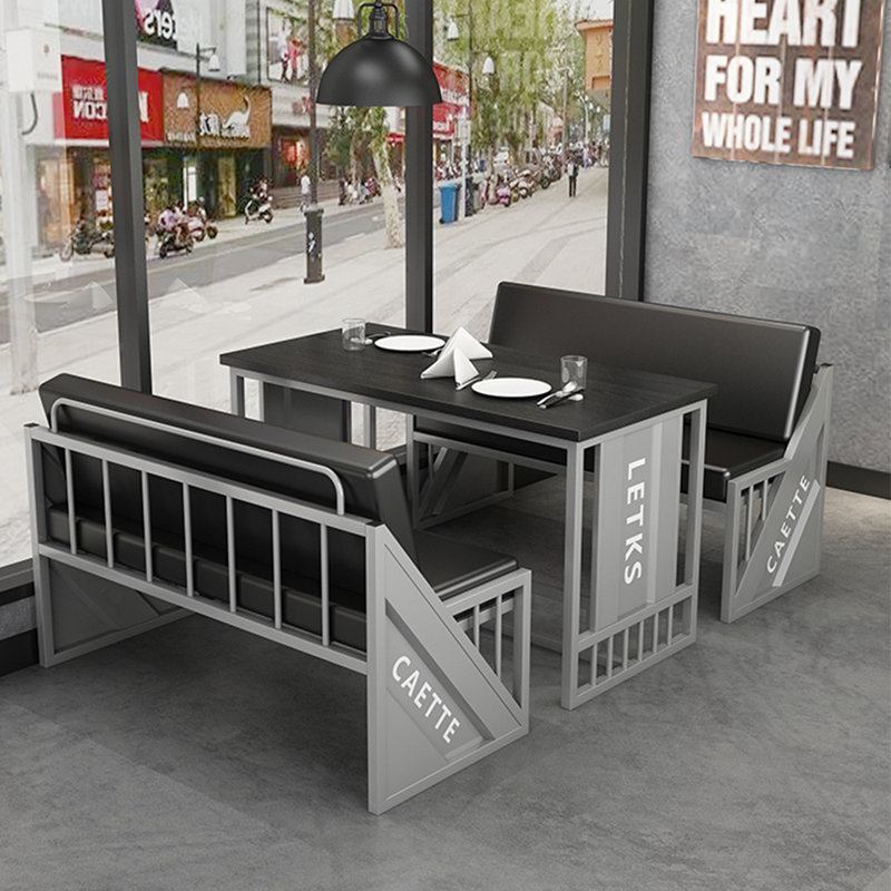 Banc rembourré en similicuir, Argent