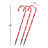 Plastic Freestanding Christmas Outdoor Decoration