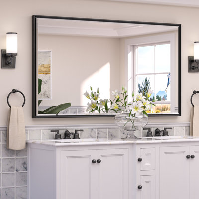 Areiona Beveled Bathroom Accent Vanity Mirror
