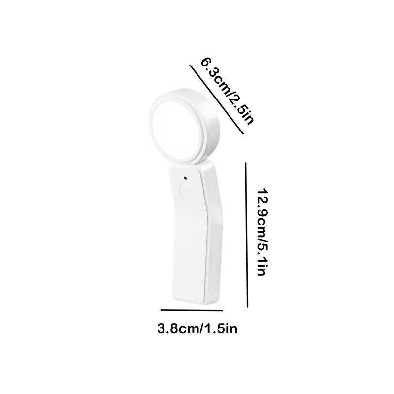 Veilleuse de nuit murale Lampe de bureau rotative Tête de lampe rotative 3 modes de couleur à intensité variable pour bureau à domicile