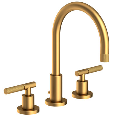 Muncy Widespread Bathroom Faucet with Drain Assembly