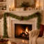 Guirlande de Noël artificielle cyprès-136403589-136403591