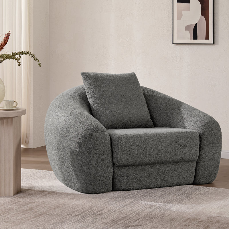 Canapé Econest résistant aux taches (sans assemblage), Gris
