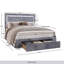 Lit plateforme tapissier avec rangement Gouker-759628396-759628394