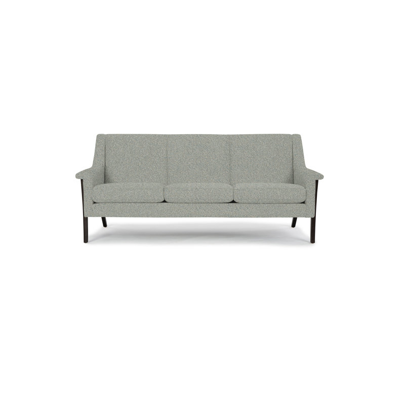 Arlo Sofa, Wenge, Peacock Polyester