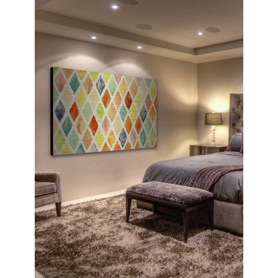 « color juxtaposition », reproduction d’art sur aluminium brossé