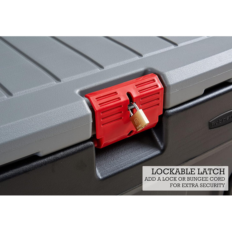 Bacs de rangement robustes avec couvercles Rubbermaid Action Packer