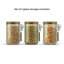 Ensemble de pots de rangement en verre empilables Holden-116623598