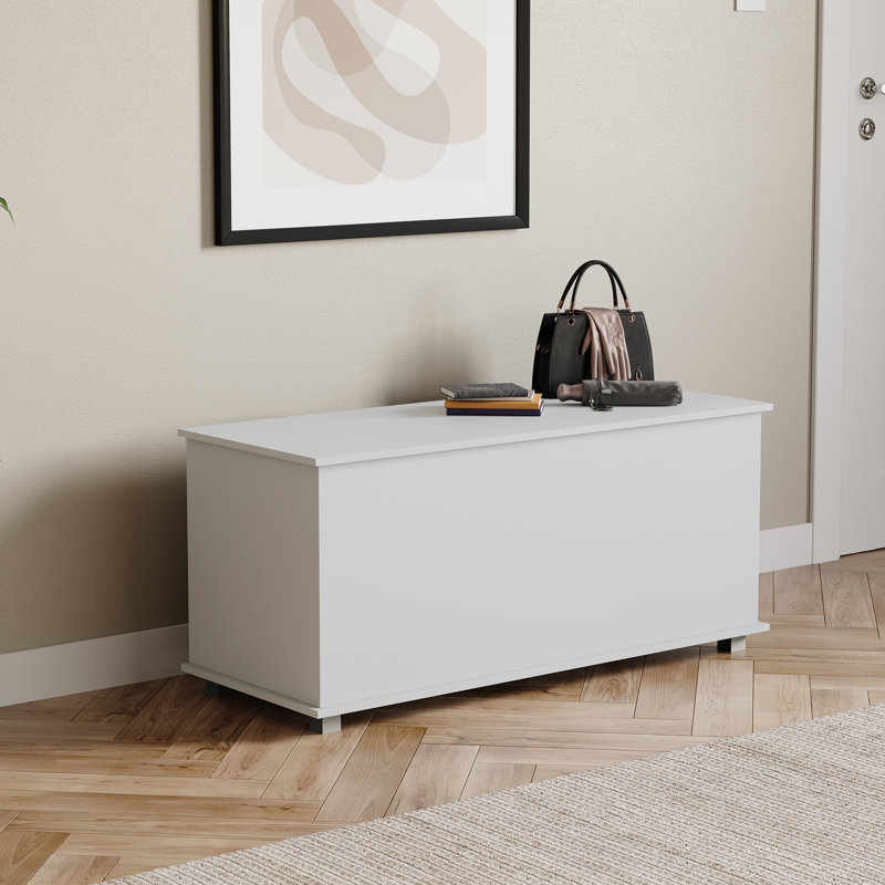 Beacsfield Storage Bench, White