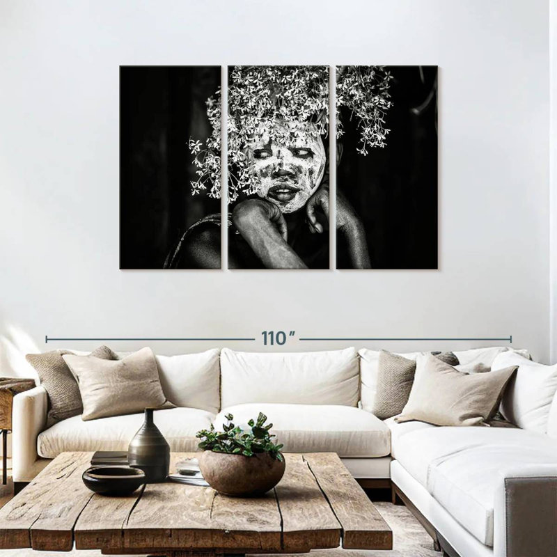 Leisha Suri Boy I, 48" H x 74" W